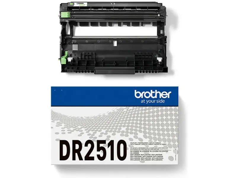 Brother DR-2510 Drum Black - Brother ink or toner cartridge