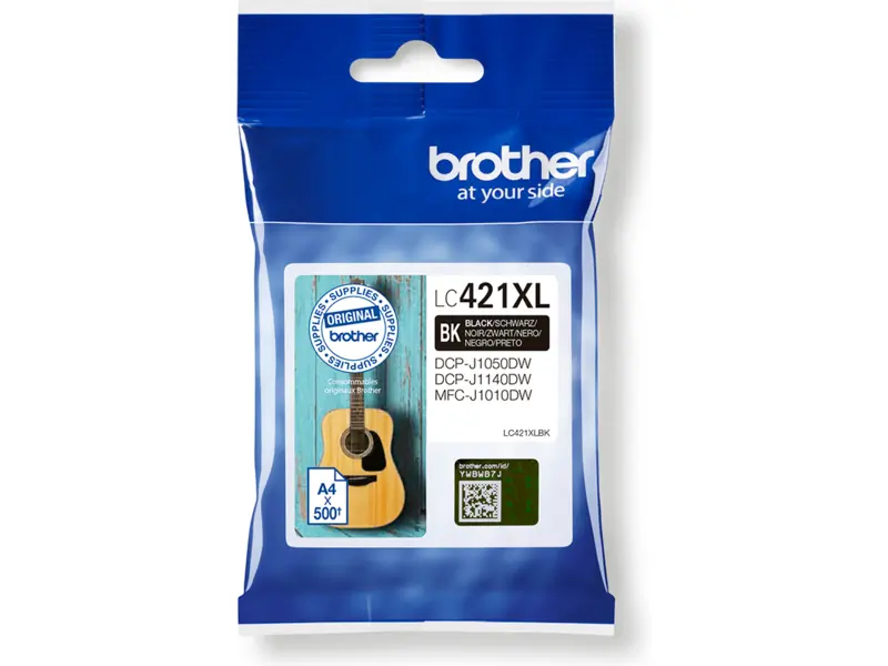 Brother LC-421XLBK Ink Cartridge Black High Capacity - Brother ink or toner cartridge