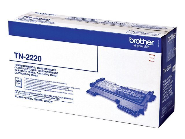 Brother TN 2220 Toner black 2600 - TN2220 - Brother ink or toner cartridge