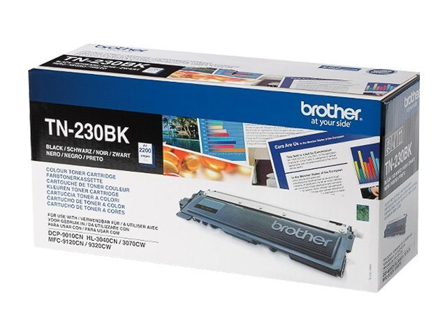 Brother TN 230BK Toner black 2200pages - TN230BK - Brother ink or toner cartridge