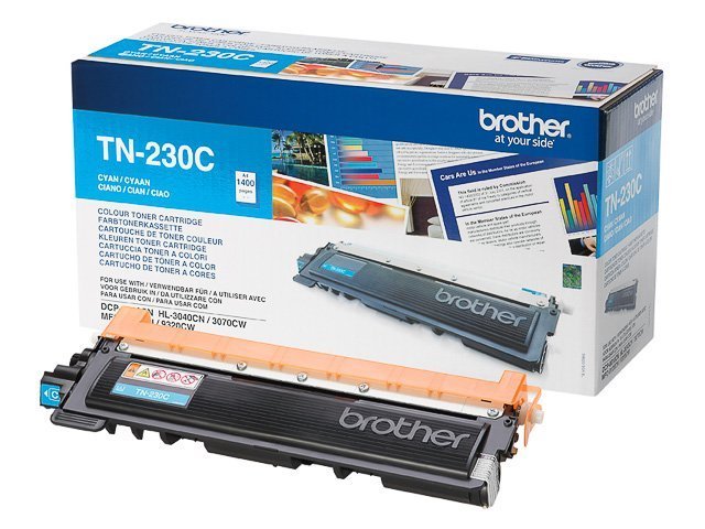 Brother TN 230C Toner cyan 1400pages - TN230C - Brother ink or toner cartridge