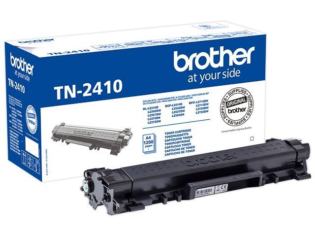 Brother TN 2410 Toner black 1200 - TN2410 - Brother ink or toner cartridge