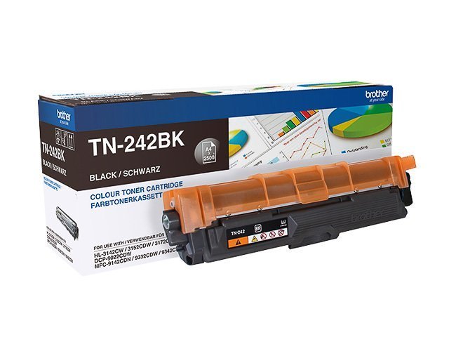 Brother TN 242BK Toner black 2500 - TN242BK - Brother ink or toner cartridge
