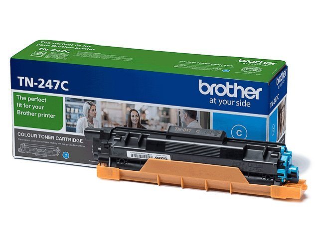 Brother TN 247C Toner cyan - Grande capacité - TN247C - Brother ink or toner cartridge