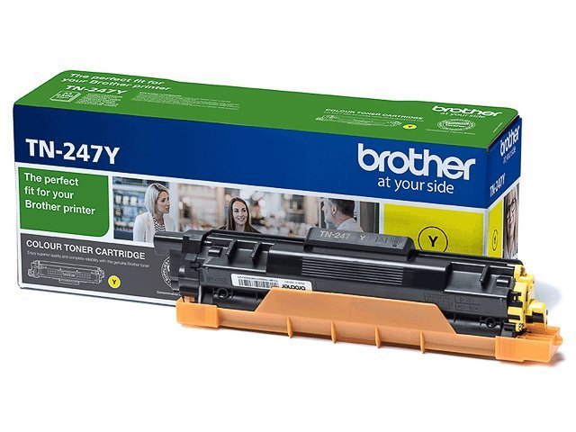 Brother TN 247Y Toner yellow - Grande capacité - TN247Y - Brother ink or toner cartridge