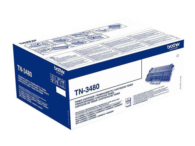 Brother TN 3480 Toner black 8000 - TN3480 - Brother ink or toner cartridge