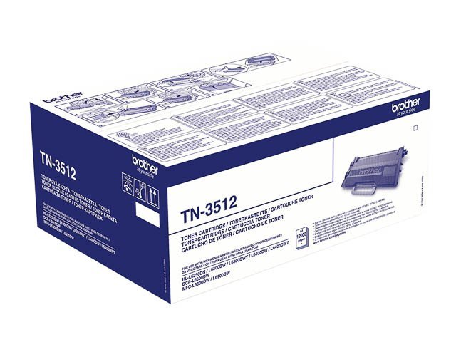 Brother TN 3512 Toner black 12.000 - TN3512 - Brother ink or toner cartridge