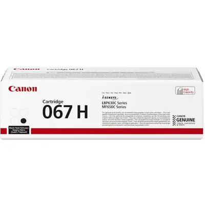 Canon 067H BK Toner Black High Capacity - Canon ink or toner cartridge