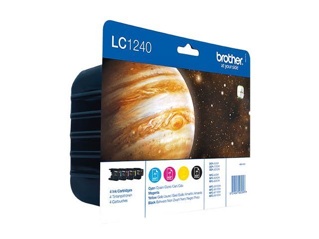 Cartouches Brother-LC1240VALBPDR ink (4) c-m-y-bk -LC1240VALBPDR - Brother ink or toner cartridge