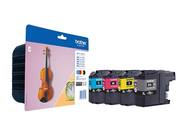 Cartouches Brother-LC127XLVALBPDR ink (4) c-m-y-bk - Brother ink or toner cartridge