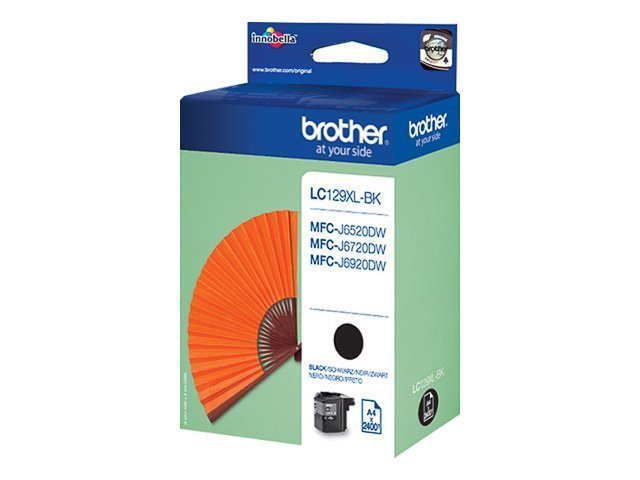 Cartouches Brother-LC129XLBK ink black 2400 -LC129XLBK - Brother ink or toner cartridge