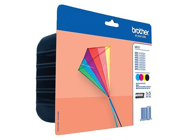 Cartouches Brother-LC223VALBPDR/MFC ink (4) -LC223VALBPDR - Brother ink or toner cartridge