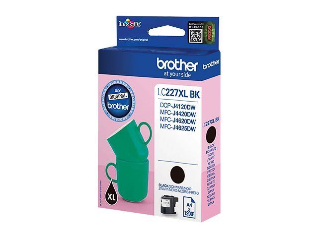 Cartouches Brother-LC227XLBK ink black 1200 -LC227XLBK - Brother ink or toner cartridge