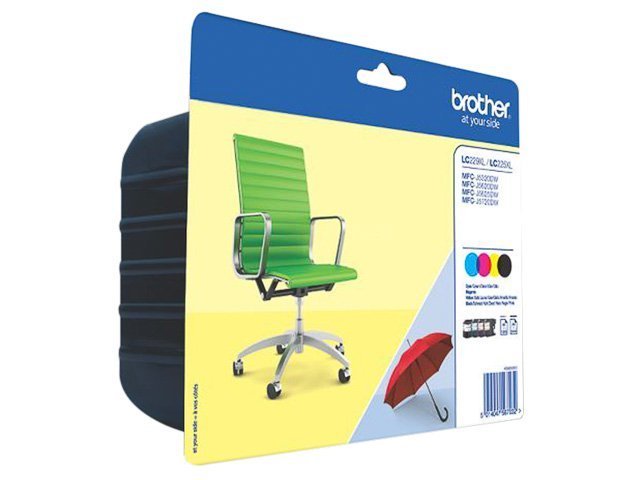 Cartouches Brother-LC229XLVALBPDR ink (4) cmyk -LC229XLVALBPDR - Brother ink or toner cartridge