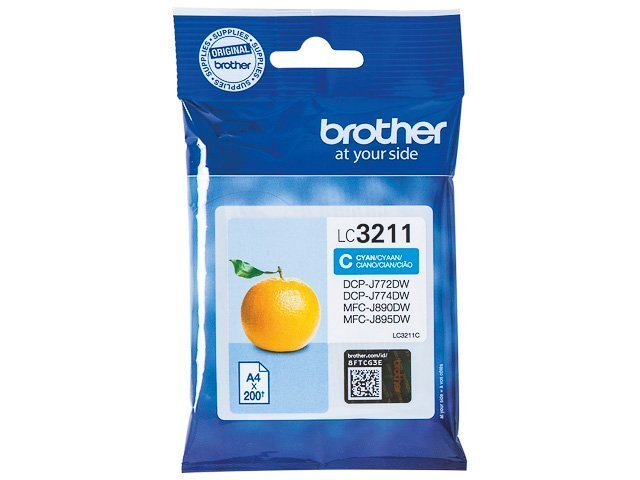 Cartouches Brother-LC3211C ink cyan 200pages -LC3211C - Brother ink or toner cartridge