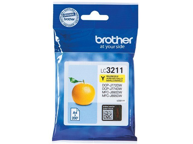 Cartouches Brother-LC3211Y ink yellow 200 -LC3211Y - Brother ink or toner cartridge