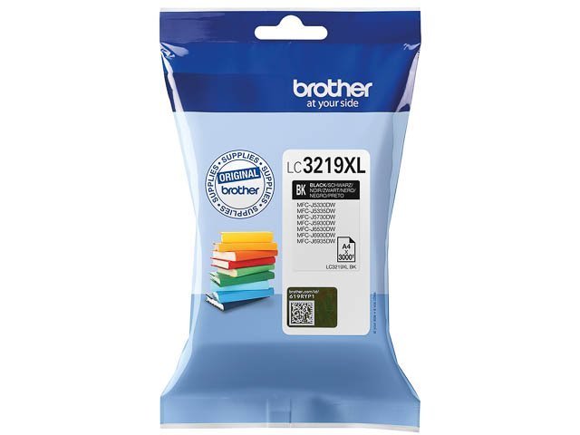Cartouches Brother-LC3219XLBK ink black 3000 -LC3219XLBK - Brother ink or toner cartridge
