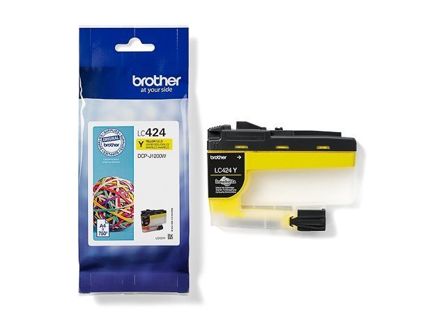 Cartouches Brother-LC424Y Mini19J ink yellow -LC424Y - Brother ink or toner cartridge