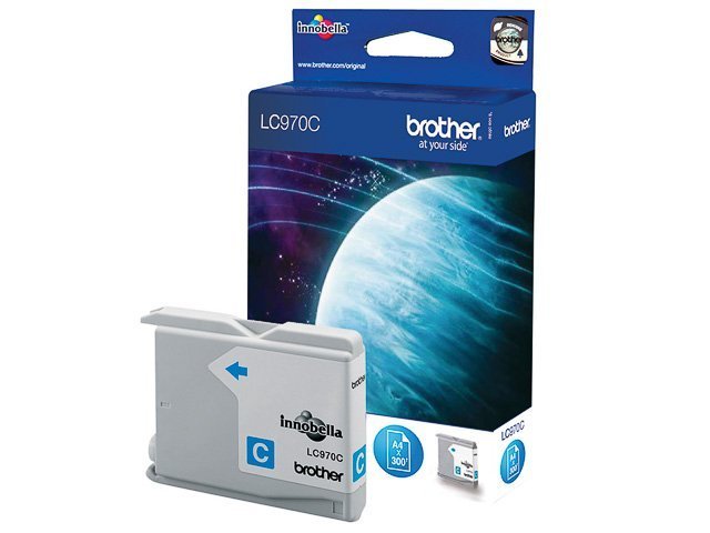 Cartouches Brother-LC970C ink cyan 300pages -LC970C - Brother ink or toner cartridge