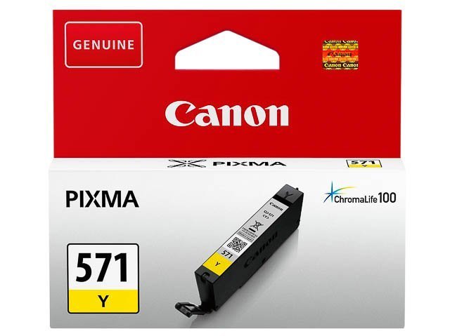 Cartouches Canon-CLI571Y Nr.571 Pixma MG - Canon ink or toner cartridge