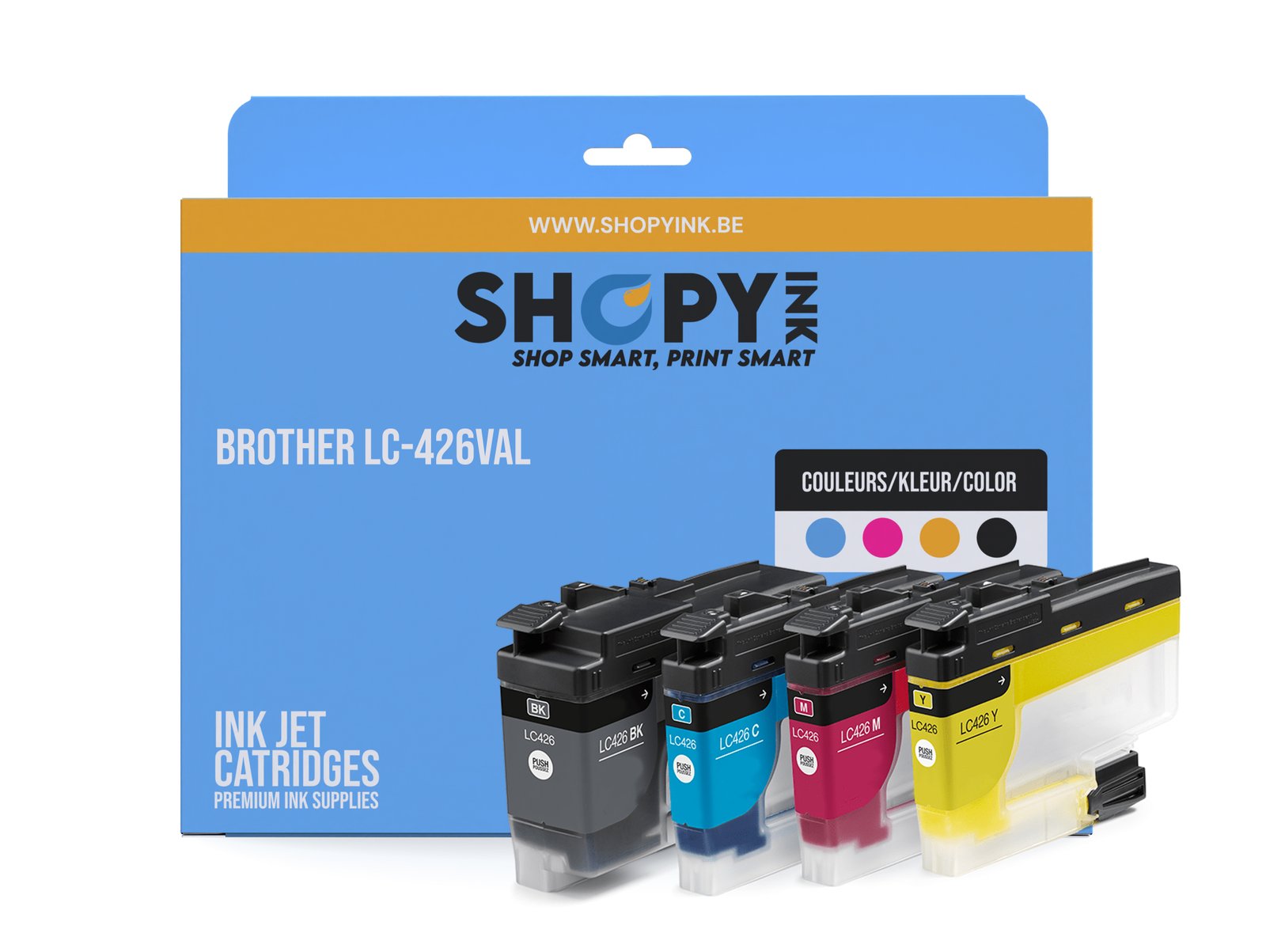 Cartouches compatible Brother LC-426VAL 4-color Multipack