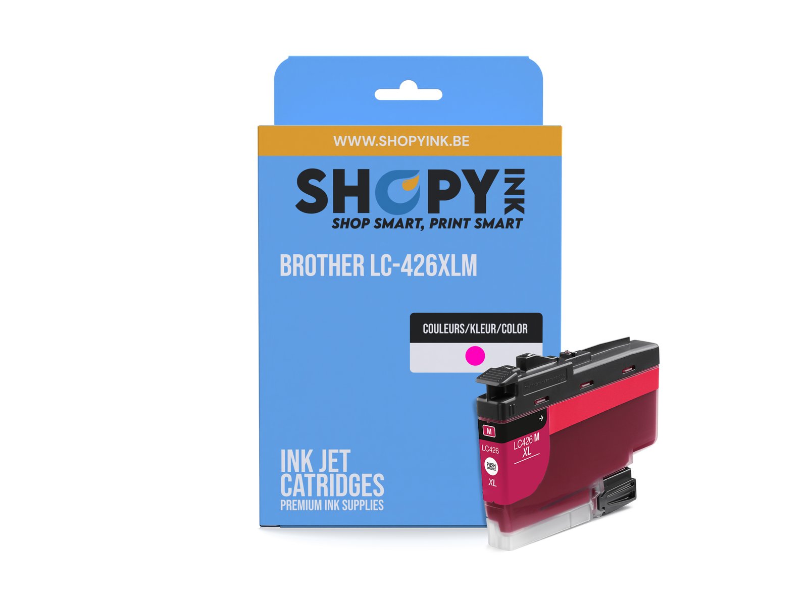 Cartouches compatible Brother LC-426XLM Magenta High Capacity