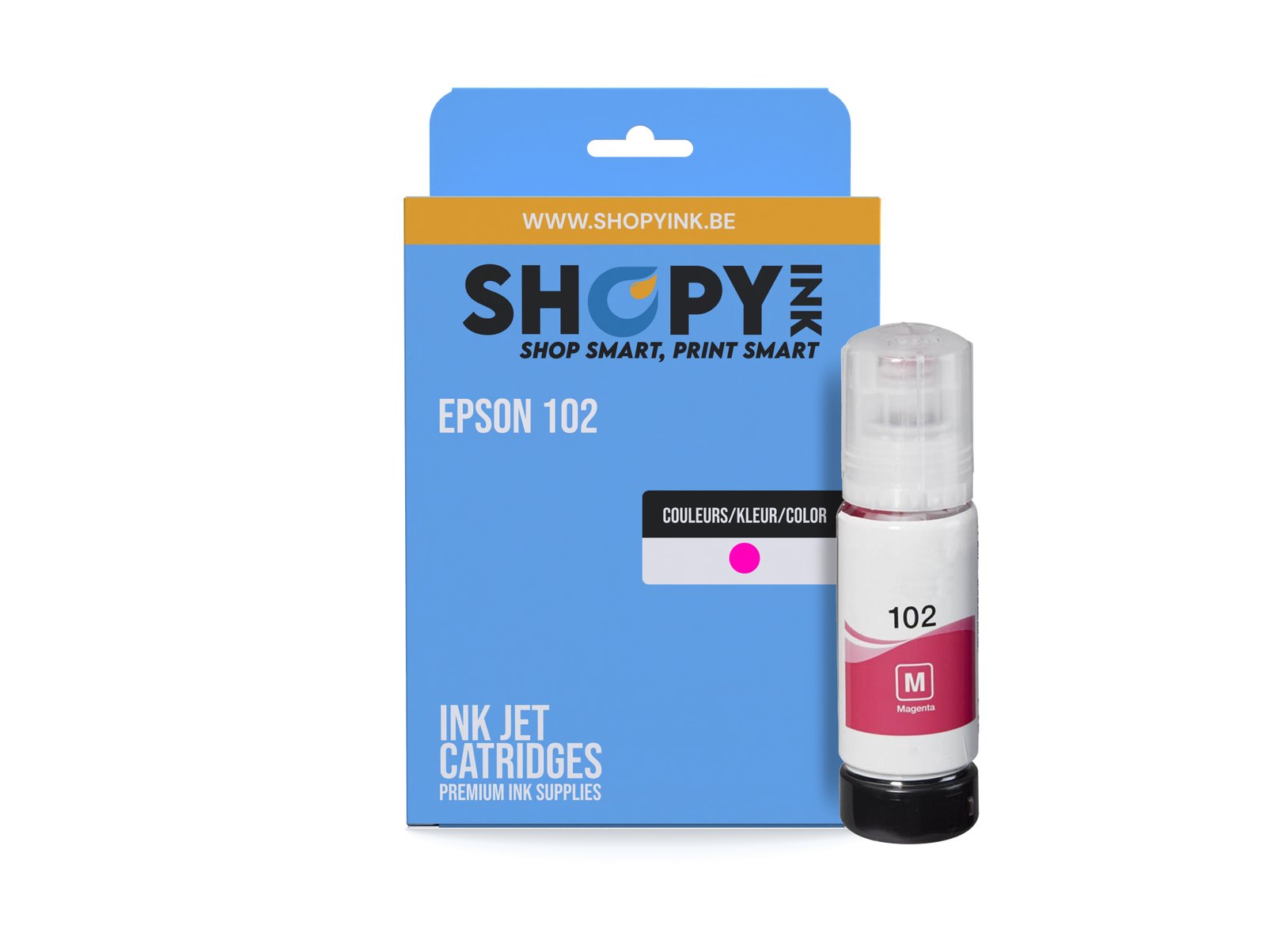Cartouches compatible Epson 102 (T03R340) Magenta