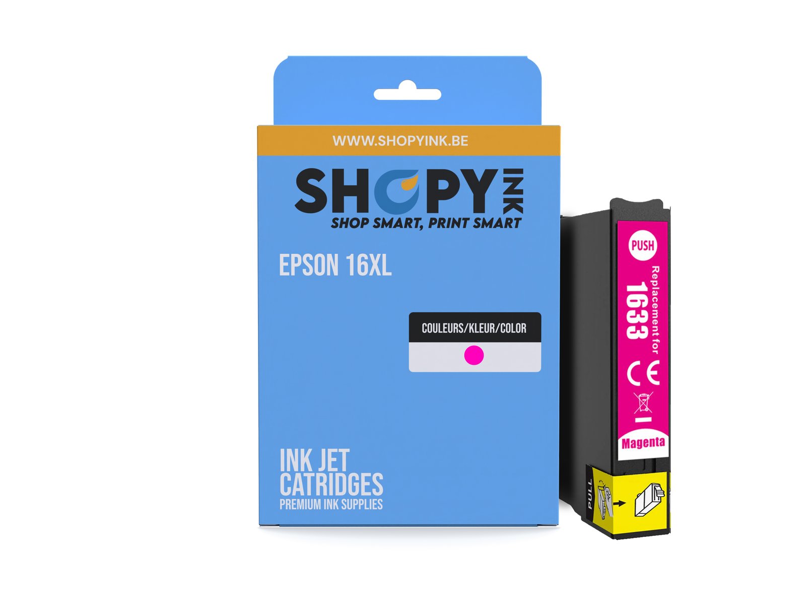 Cartouches compatible Epson 16XL (C13T16334012) Magenta High Capacity