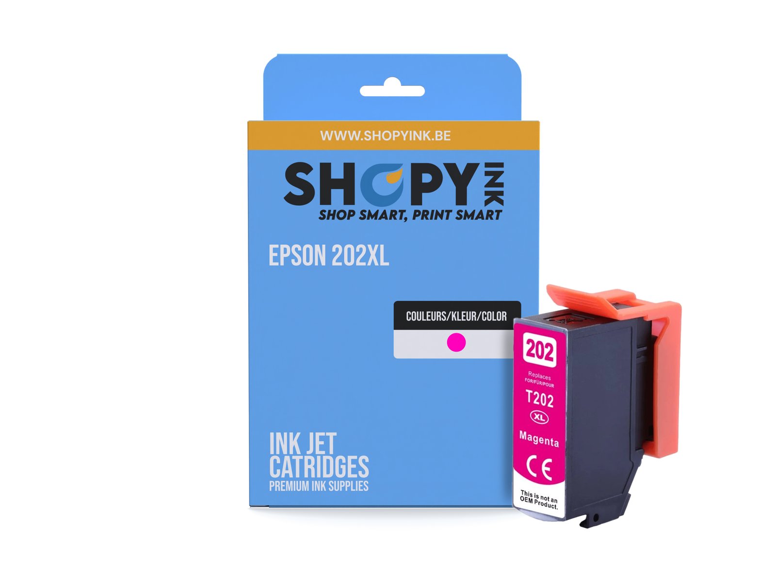 Cartouches compatible Epson 202XL (C13T02H34010) Magenta High Capacity
