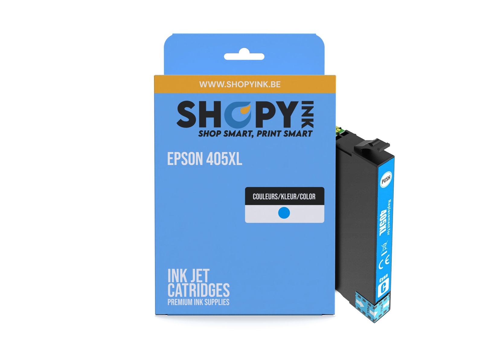 Cartouches compatible Epson 405XL (C13T05H24010) Cyan High Capacity