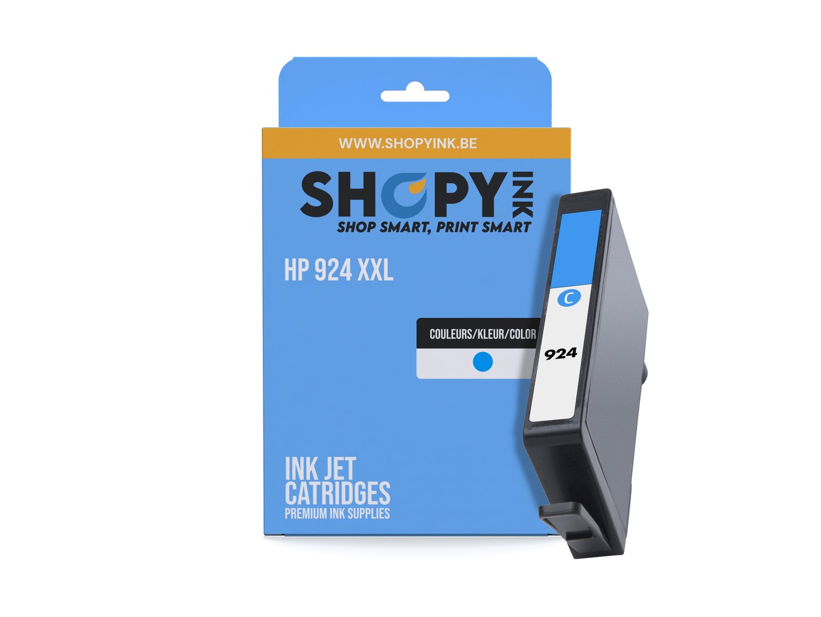 Cartouches compatible HP 924 (4K0U3NE) Cyan Extra High Capacity