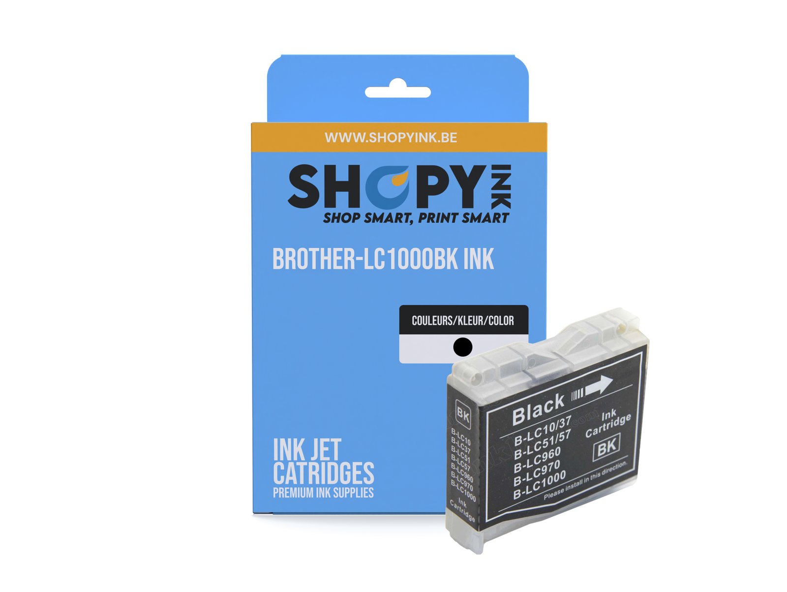 Cartouches compatible Brother-LC1000BK ink black -LC1000BK