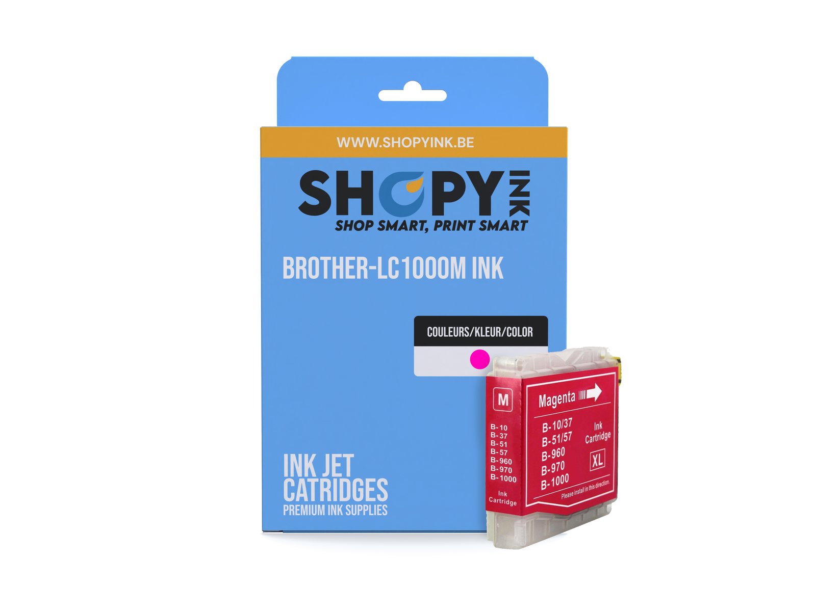Cartouches compatible Brother-LC1000M ink magenta -LC1000M