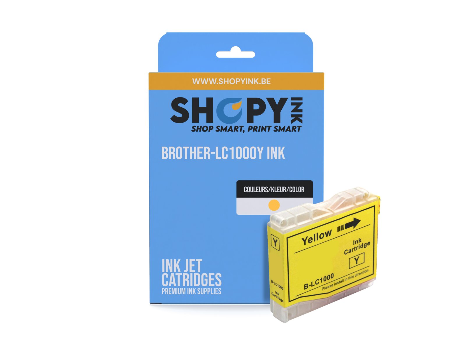 Cartouches compatible Brother-LC1000Y ink yellow -LC1000Y