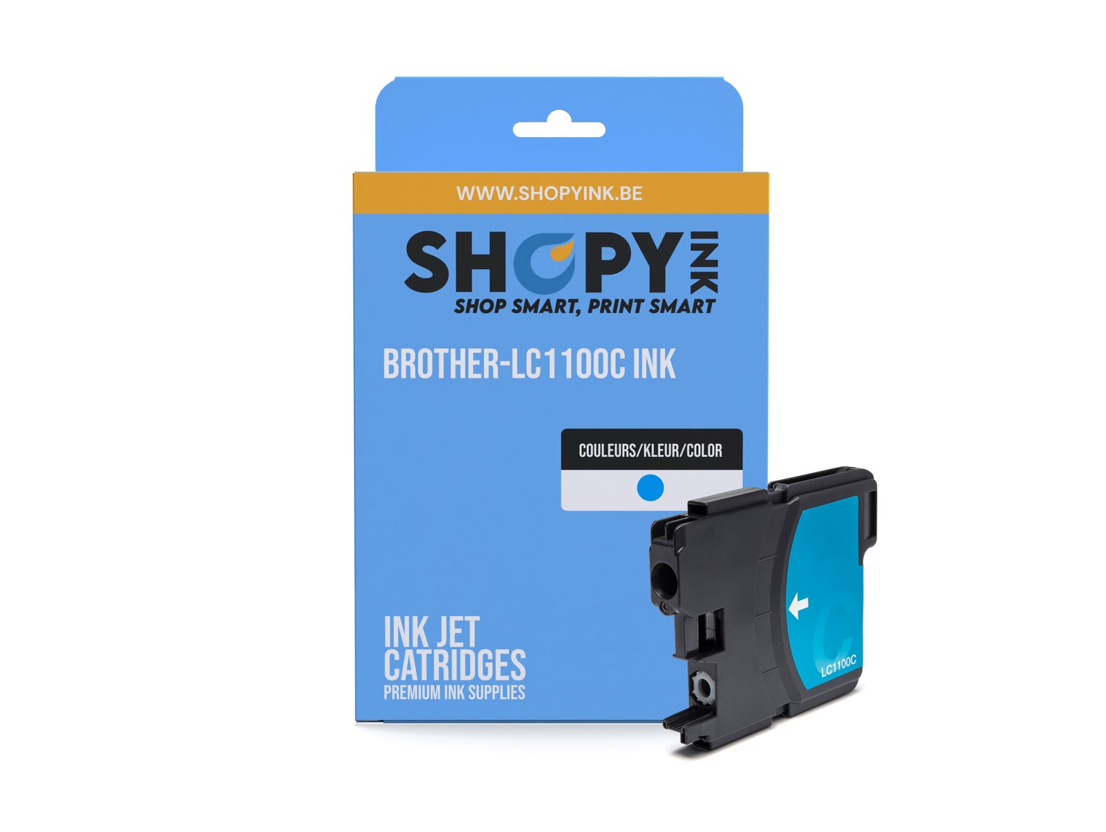 Cartouches compatible Brother-LC1100C ink cyan -LC1100C
