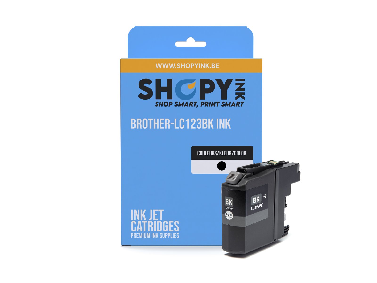 Cartouches compatible Brother-LC123BK ink black -LC123BK - Shopyink ink or toner cartridge
