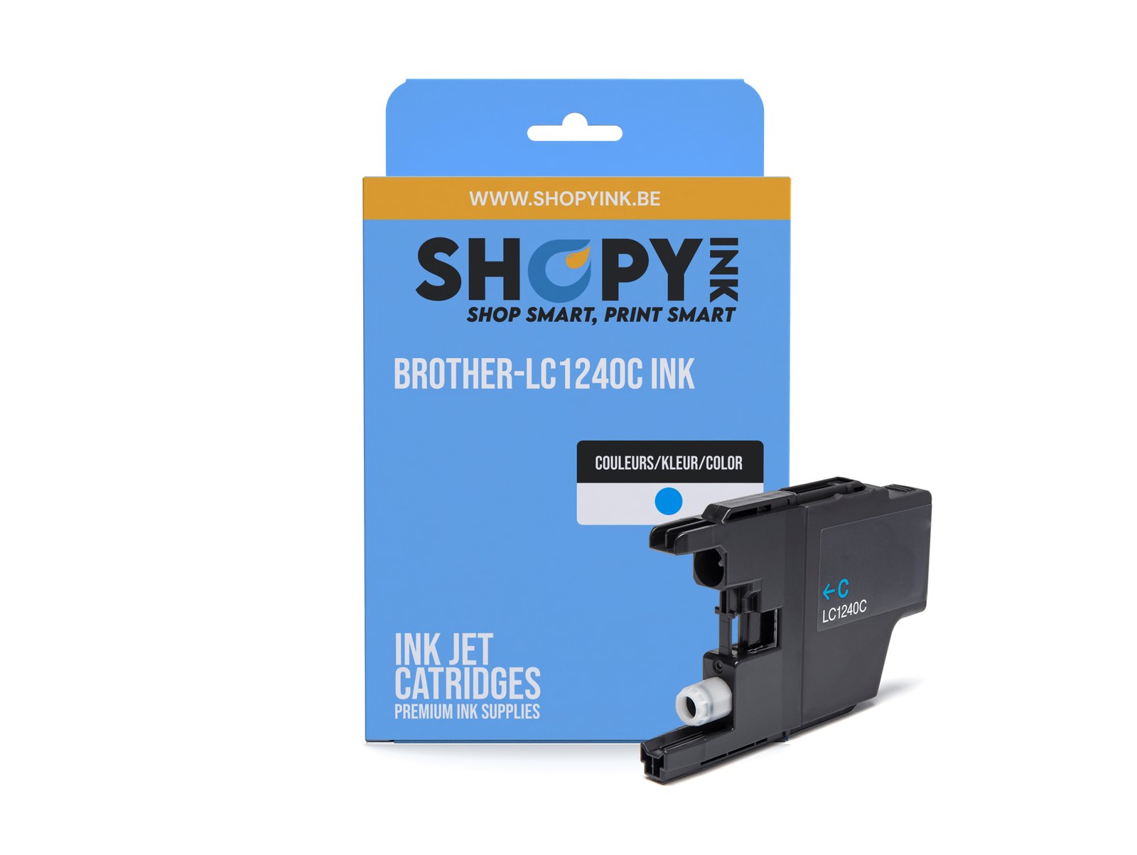 Cartouches compatible Brother-LC1240C ink cyan -LC1240C