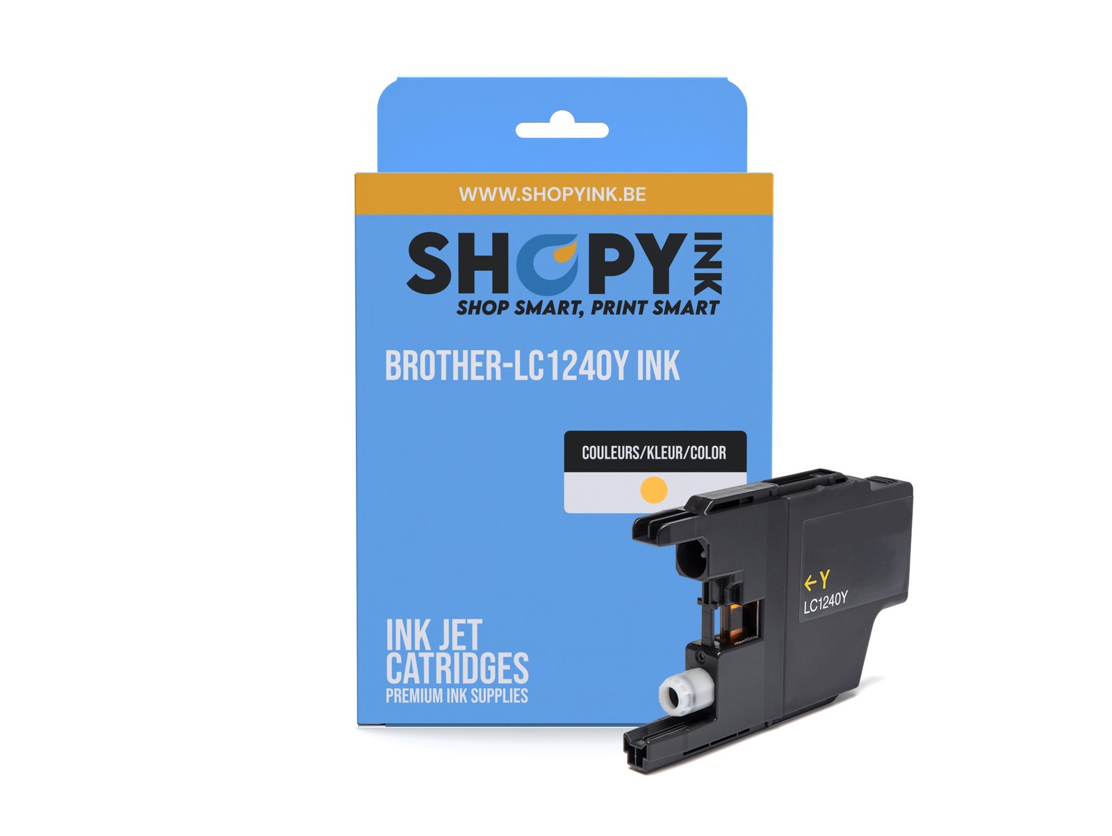 Cartouches compatible Brother-LC1240Y ink yellow -LC1240Y
