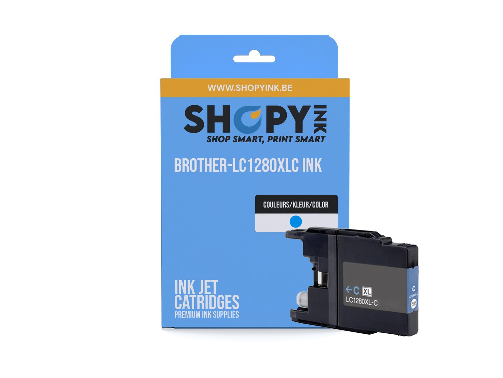 Cartouches compatible Brother-LC1280XLC ink cyan -LC1280XLC
