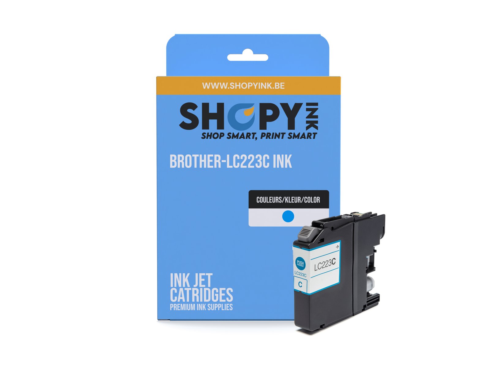 Cartouches compatible Brother-LC223C ink cyan - LC223C
