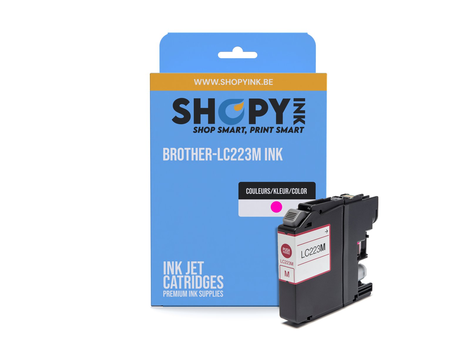 Cartouches compatible Brother-LC223M ink magenta - LC223M