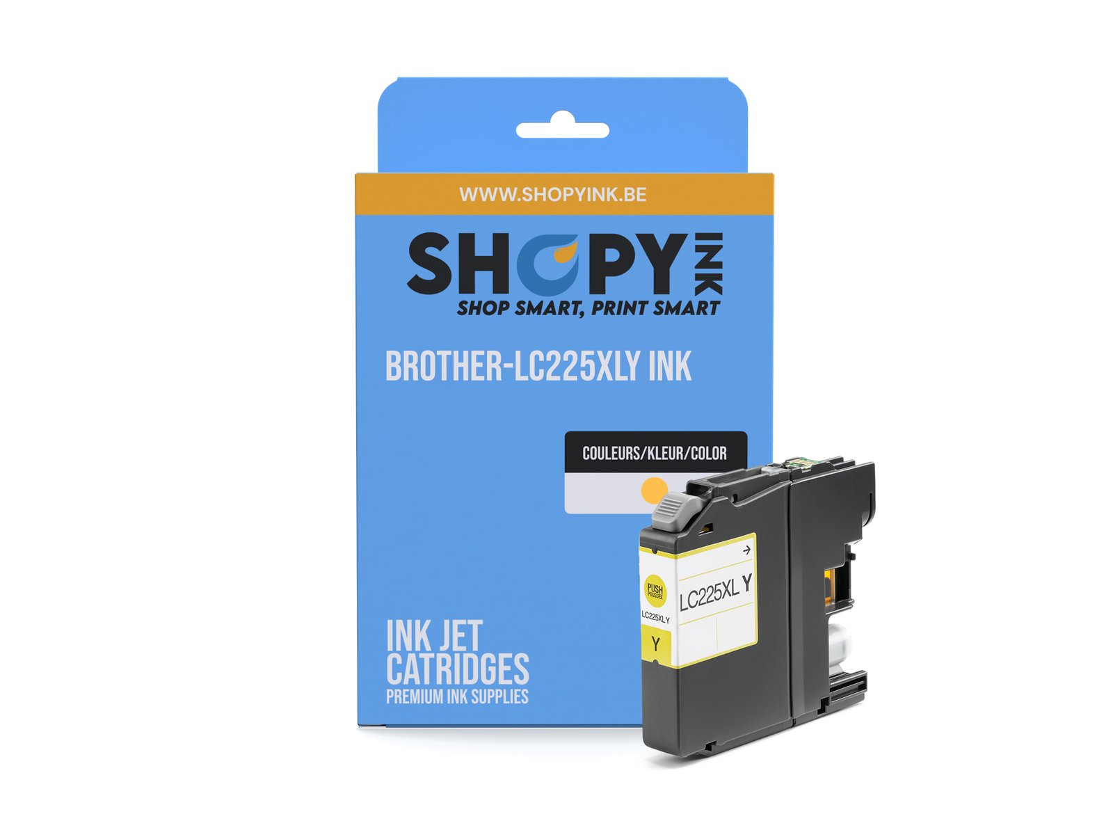 Cartouches compatible Brother-LC225XLY ink yellow -LC225XLY