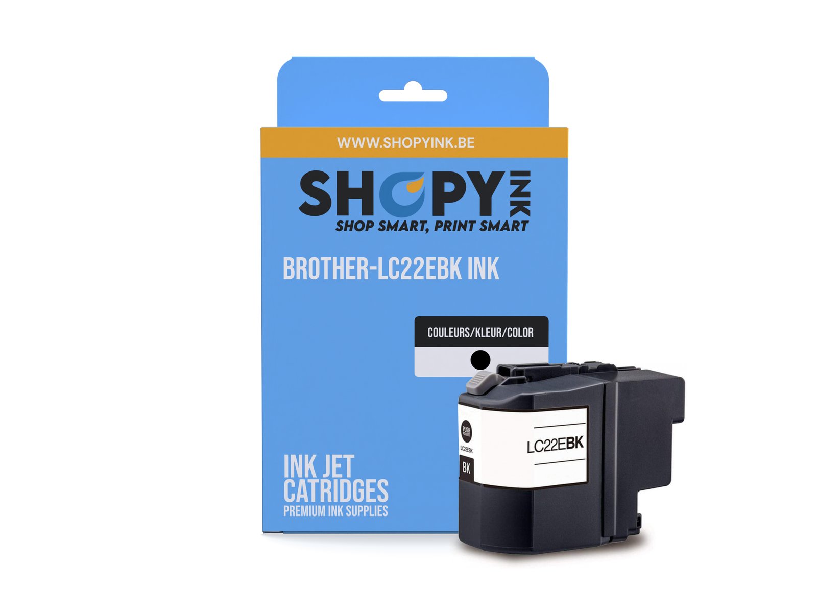Cartouches compatible Brother-LC22EBK ink black -LC22EBK