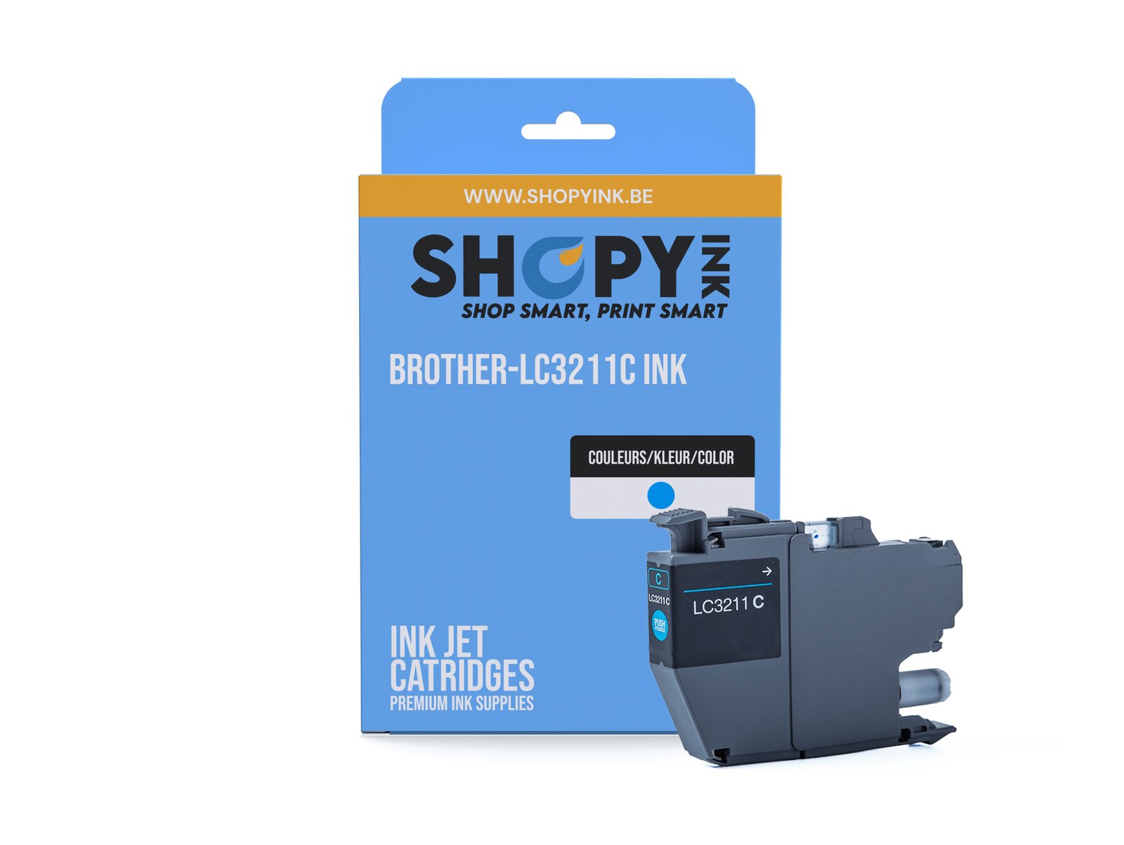 Cartouches compatible Brother-LC3211C ink cyan -LC3211C
