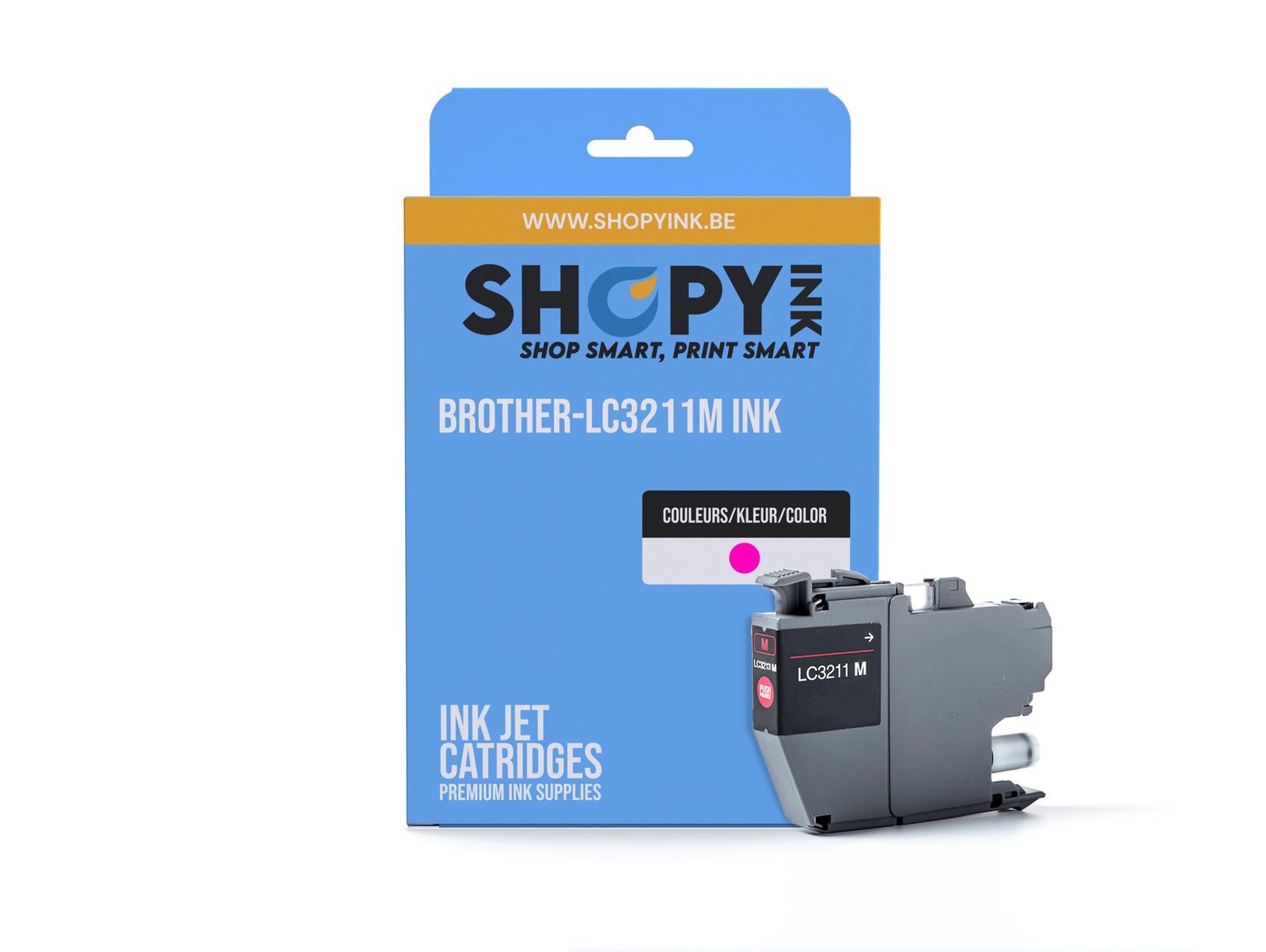Cartouches compatible Brother-LC3211M ink magenta -LC3211M