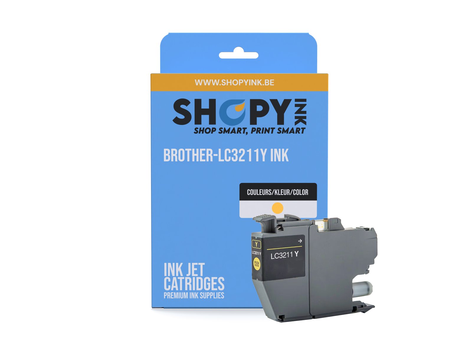 Cartouches compatible Brother-LC3211Y ink yellow -LC3211Y