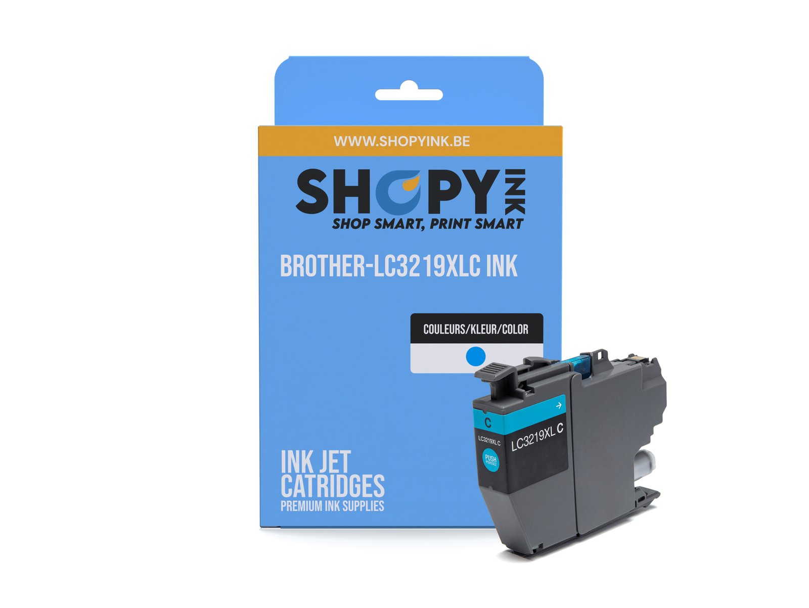 Cartouches compatible Brother-LC3219XLC ink cyan -LC3219XLC