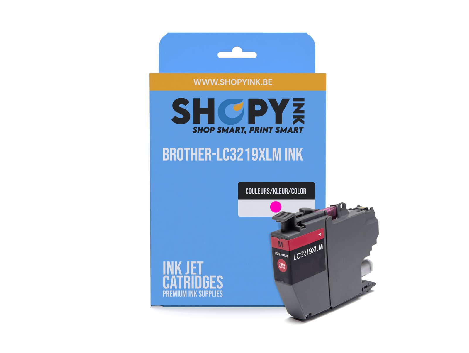 Cartouches compatible Brother-LC3219XLM ink magenta -LC3219XLM