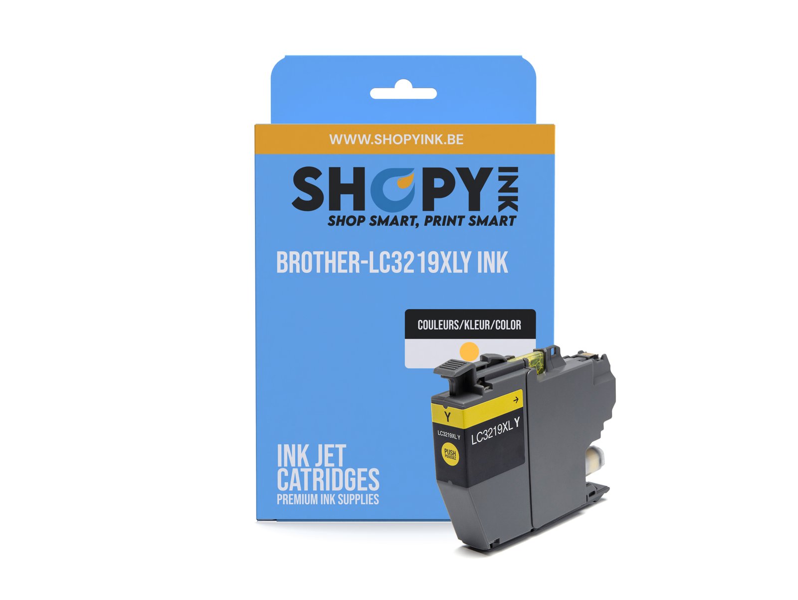 Cartouches compatible Brother-LC3219XLY ink yellow -LC3219XLY