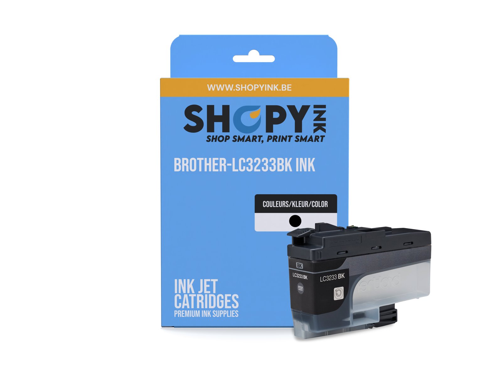Cartouches compatible Brother-LC3233BK ink black - LC3233BK - Shopyink ink or toner cartridge